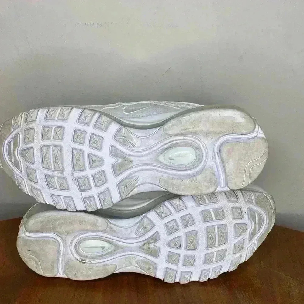 Nike Air Max 97 Triple White Youth Size US 5Y - Picture 8 of 8